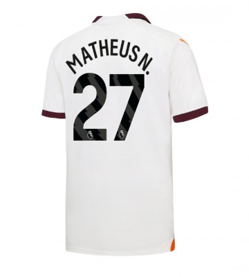 Maillot de foot Manchester City Matheus Nunes #27 Extérieur 2023-24 Manches Courte